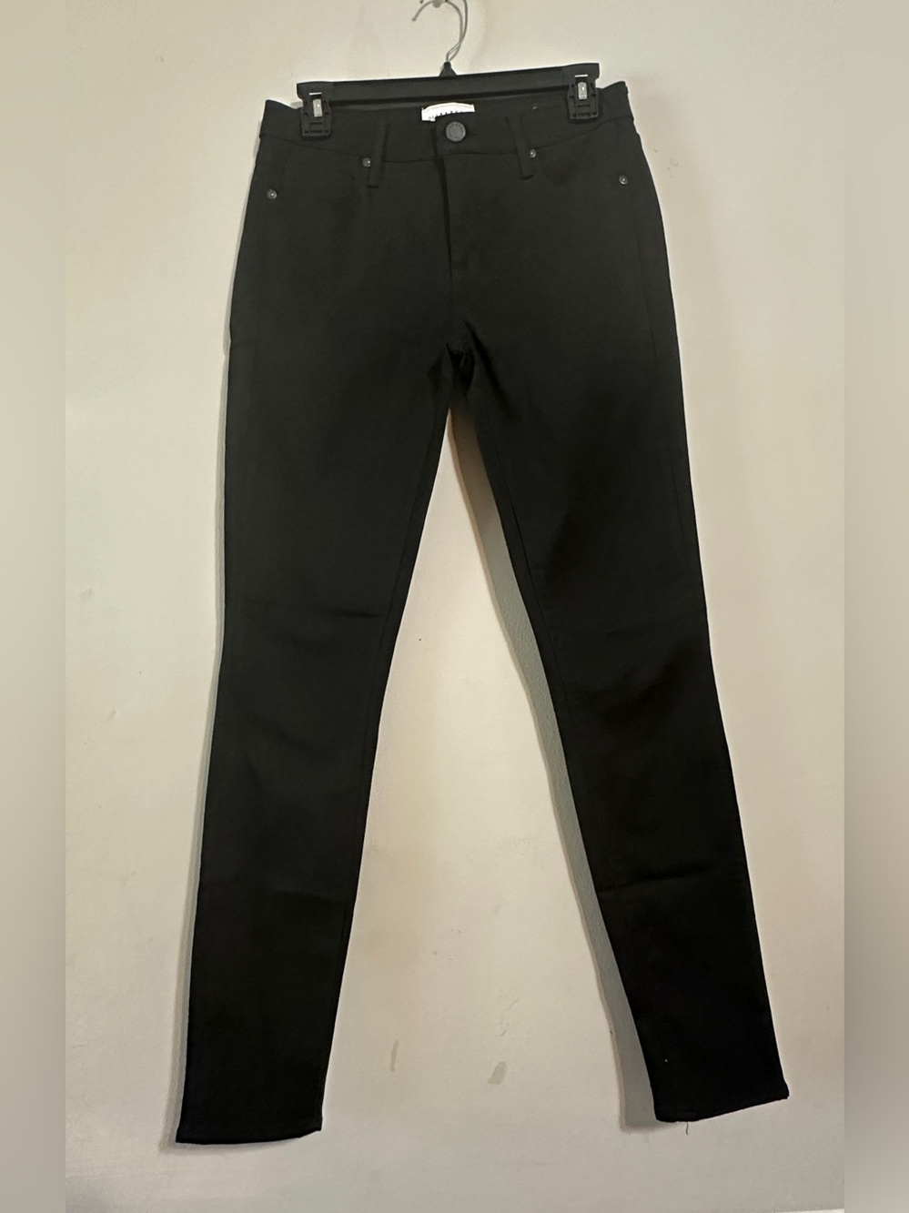 Parker Smith Black Skinny Stretch Jeans Size 28 Made in USA